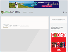 Tablet Screenshot of corsoexpresso.elcorso.es